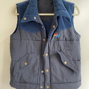 AVIATOR NATION REVERSIBLE PUFFER VEST
